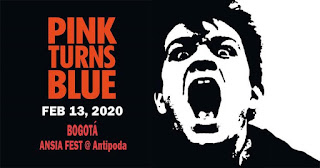 Concierto de PINK TURNS BLUE en Colombia