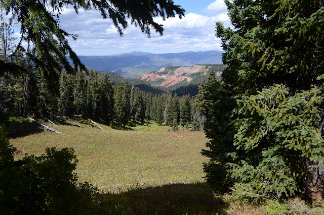 Rough Canyon as a smooth bowl of meadow