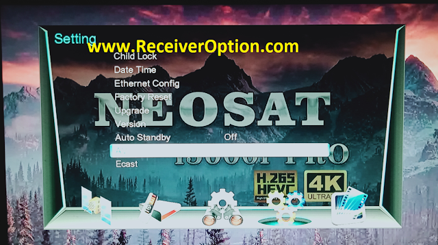 NEOSAT i5000i PRO WIFI TYPE 1506LV 1G 8M NEW SOFTWARE WITH ECAST OPTION