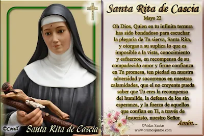 Resultado de imagen para Santa Rita de Casia