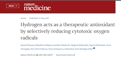 Hydrometer acts as a therapeutic antioxidant by selectively reducing cytotoxic oxygen radicals