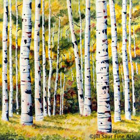 buy summer aspen painting