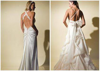Sexy Open Back Wedding Dresses