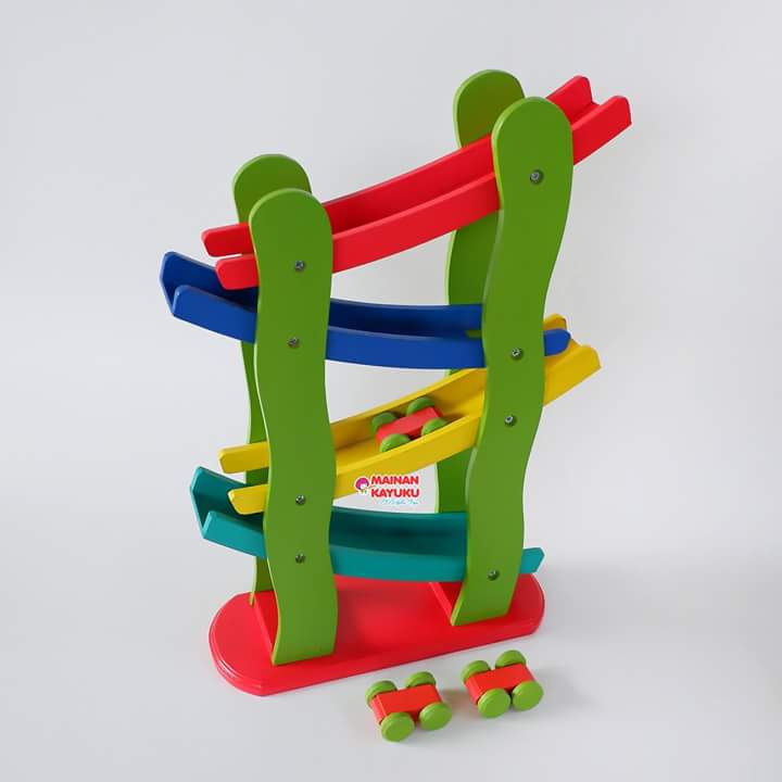  Mainan  Kayu Anak  Sliding Car SEBUTIK EDUTOYS