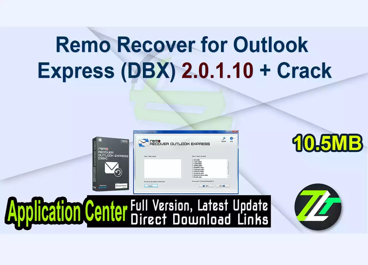 Remo Recover for Outlook Express (DBX) 2.0.1.10 + Crack