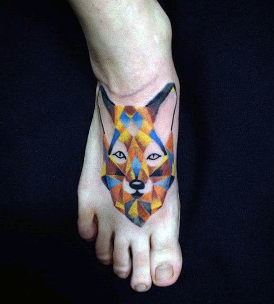 60 lindas tatuagens de animais em formas geométricas!