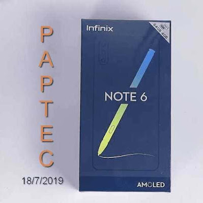 حصريا مواصفات هاتف  Infinix Note 6  الجديد