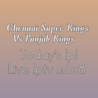 Today's Live Ipl m3u8 link