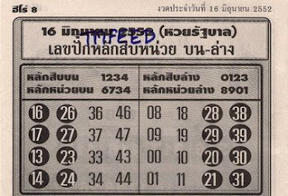 เลขเด็ดฮีโร่ 16 มิถุนายน 2552