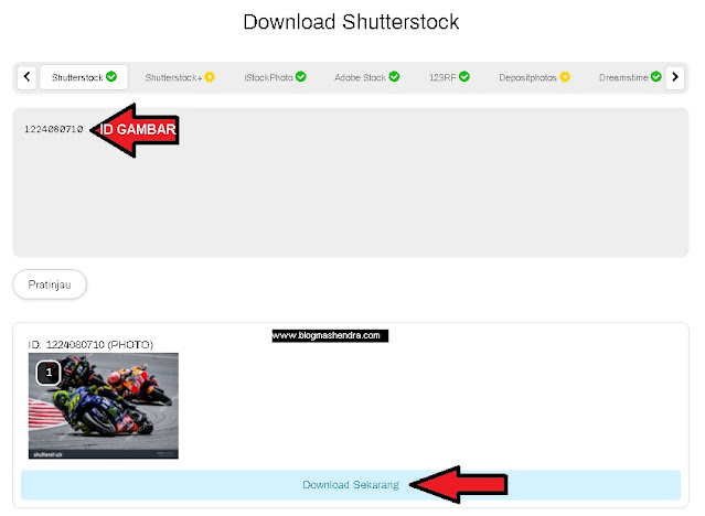 Download Gambar di Shutterstock