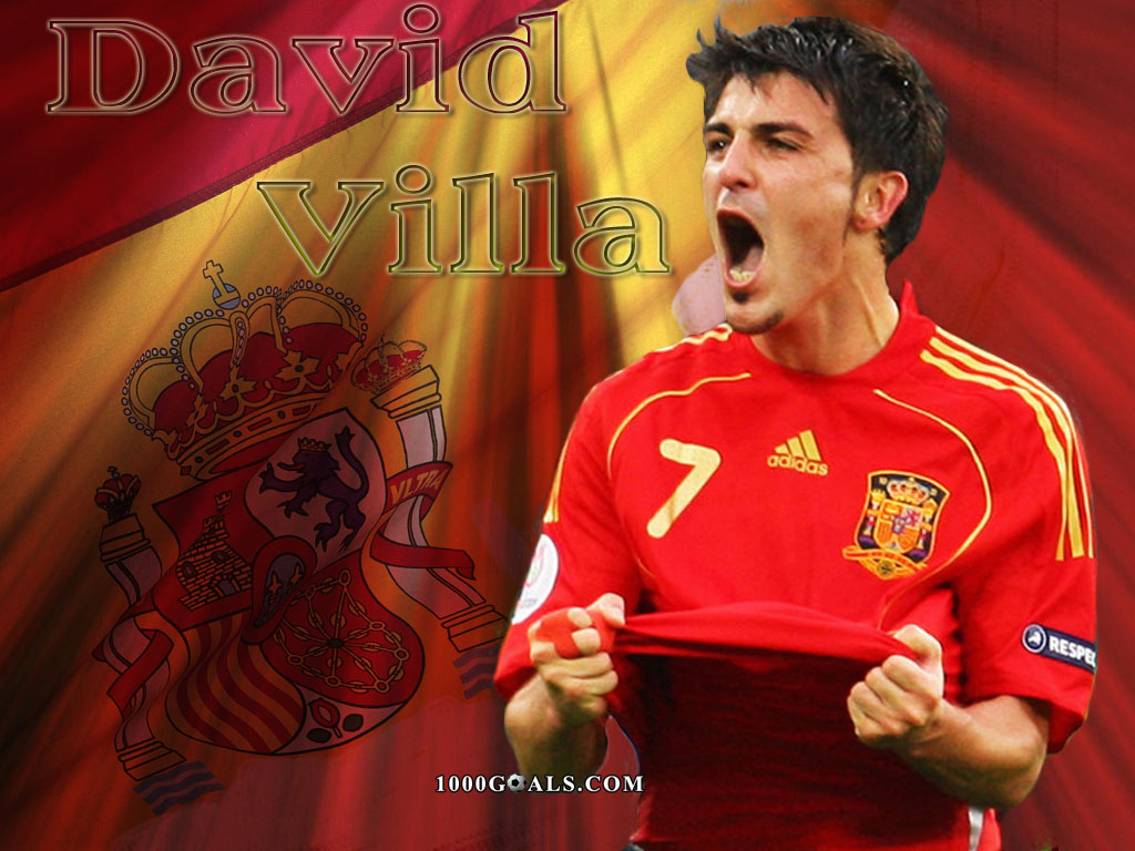 david villa footballers