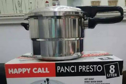 Panci Presto Happy Call 8 Liter Imas Barnik Karawang 