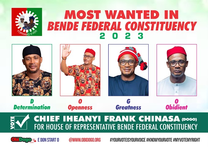 Why Bende Need Dogo At The Green Chamber