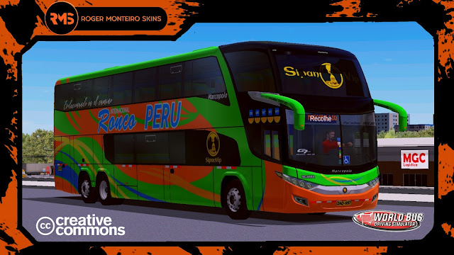 Skins World Bus Driving Simulator Roger Monteiro Skins