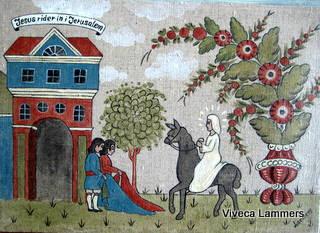Dalmålning av Viveca Lammers