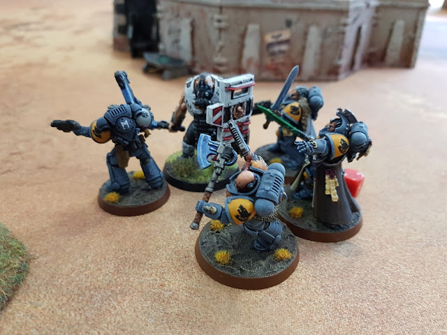 Warhammer 40k battle report - Eternal War - Vital Intelligence - 1500 points - Inquisition and Militarum Tempestus vs Space Wolves