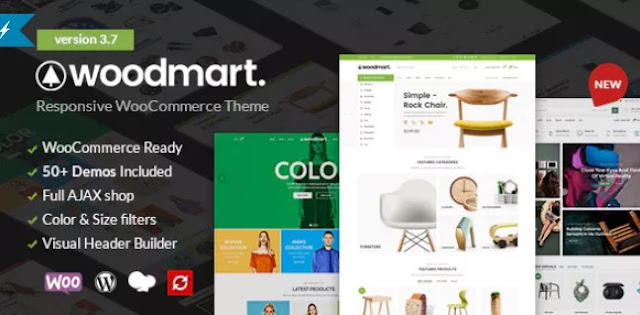 Download free WoodMart WordPress theme v3.7.0