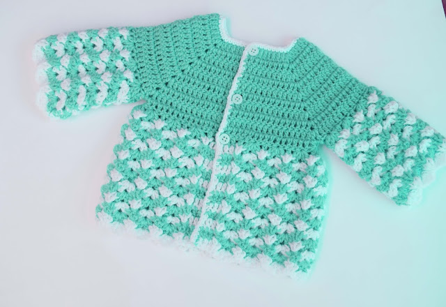 5 - Crochet Imagen Saco,jersey y chambrita a crochet y ganchillo por Majovel Crochet