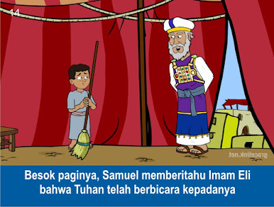 Komik Alkitab Anak: Samuel Mendengar Suara Tuhan