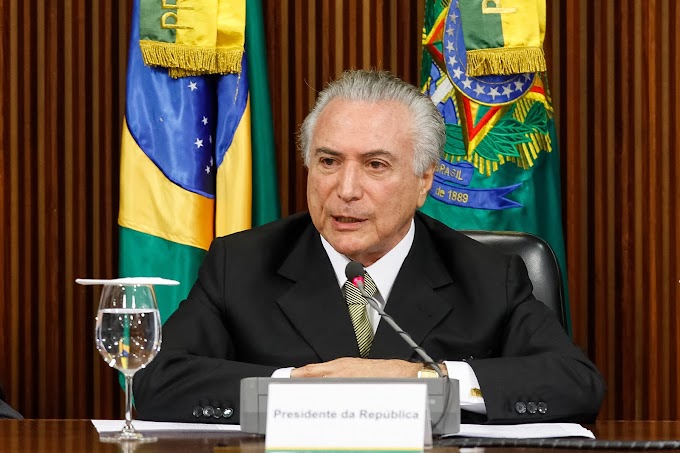 Mundo/// Denuncia por corrupción contra Temer llega al Congreso brasileño