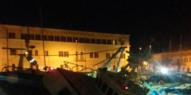 Bari, illeso equipaggio dopo scontro tra pescherecci