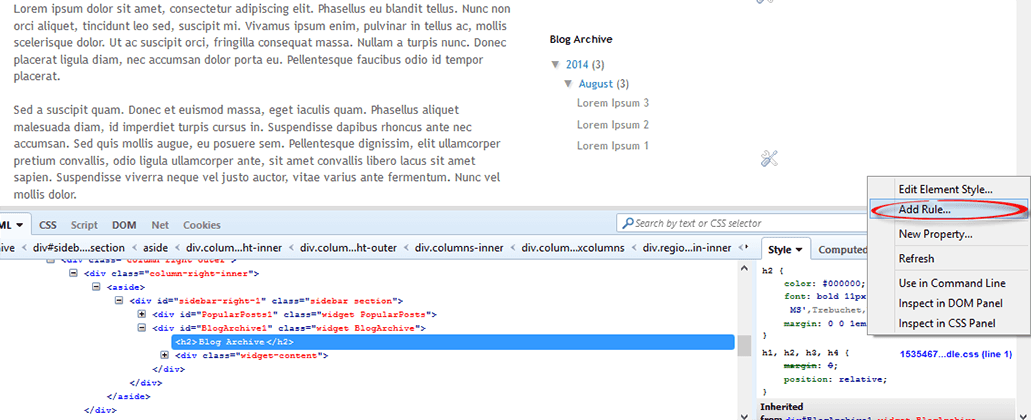  the thought of adjusting the coding of their weblog to improve the user sense is daunting How Firebug Helps You Design Your Blogger Blog