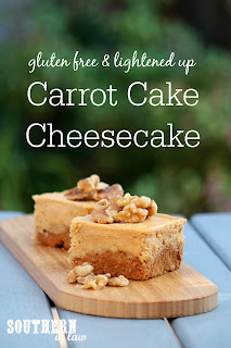 Gluten Free Carrot Cake Cheesecake Recipe