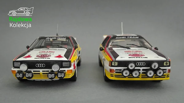 Trofeu vs. Altaya - Audi Quattro A2 1984