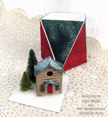Lisa Hoel for The Funkie Junkie Blog - Christmas treat boxes #creativejuicefreshsqueezed #eileenhull #tim_holtz #sizzix #mysizzixstory #mymakingstory #thefunkiejunkie #thefunkiejunkieboutique #frillyandfunkie