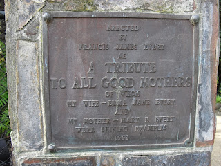 signage on the "Good Mother Gateway"