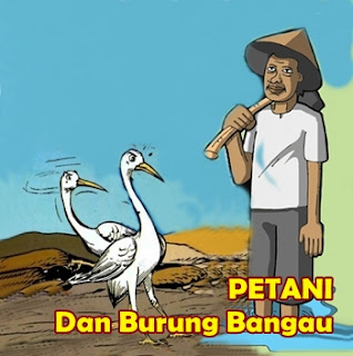 Pak Tani dan Burung Bangau