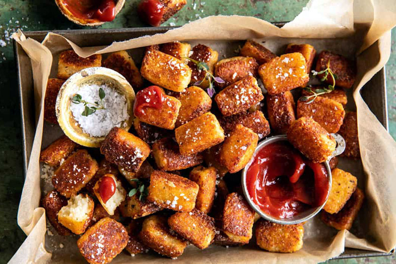 Crispy Baked Parmesan Tater Tots