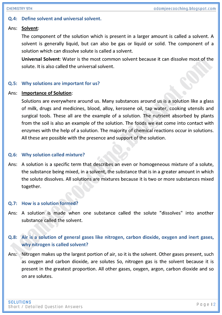 solutions-short-and-detailed-question-answers-chemistry-9th