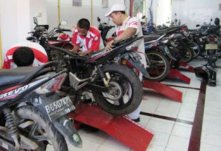 alamat dan no. telpon bkl service sepeda motor di bks