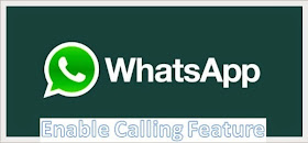 Activate WhatsApp Voice Calling Feature NKWorld4U