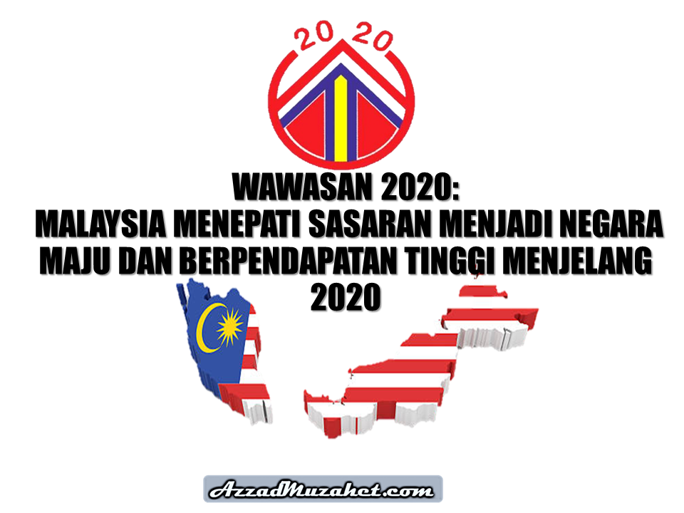 WAWASAN 2020: MALAYSIA MENEPATI SASARAN MENJADI NEGARA ...