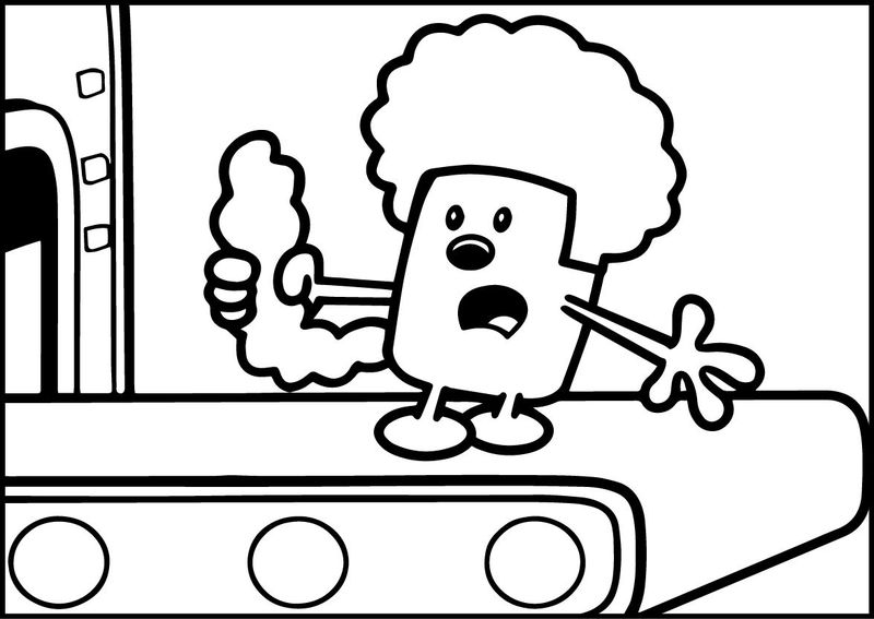 download printable wow wow wubbzy coloring page