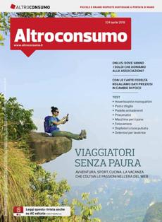 Altroconsumo 324 - Aprile 2018 | ISSN 0392-5722 | TRUE PDF | Mensile | Elettrodomestici | Casa | Energia | Consumatori
La rivista omonima informa e consiglia il consumatore su sicurezza, salute e qualità degli acquisti; vengono fatti test su prodotti in commercio. La rivista, che esce 11 mesi all'anno (mensile con l'eccezione di agosto), è nata lo stesso anno in cui è stata fondata l'associazione.