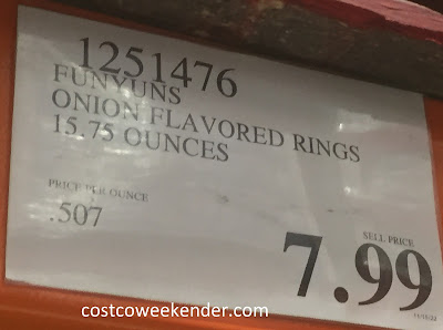 Costco 1251476 - Deal for Funyuns Onion Flavored Rings at Costco