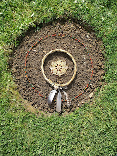 soil circle symbol improvisations, martin law, Sep 2013