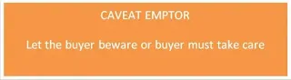 What is Caveat Emptor? 7 Exceptions to it