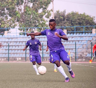 Odey's strike earns MFM FC a point against Enyimba 