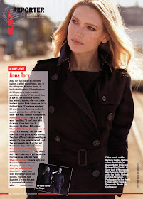Fringe's Anna Torv (Olivia Dunham) in the April 2009 issue of Allure