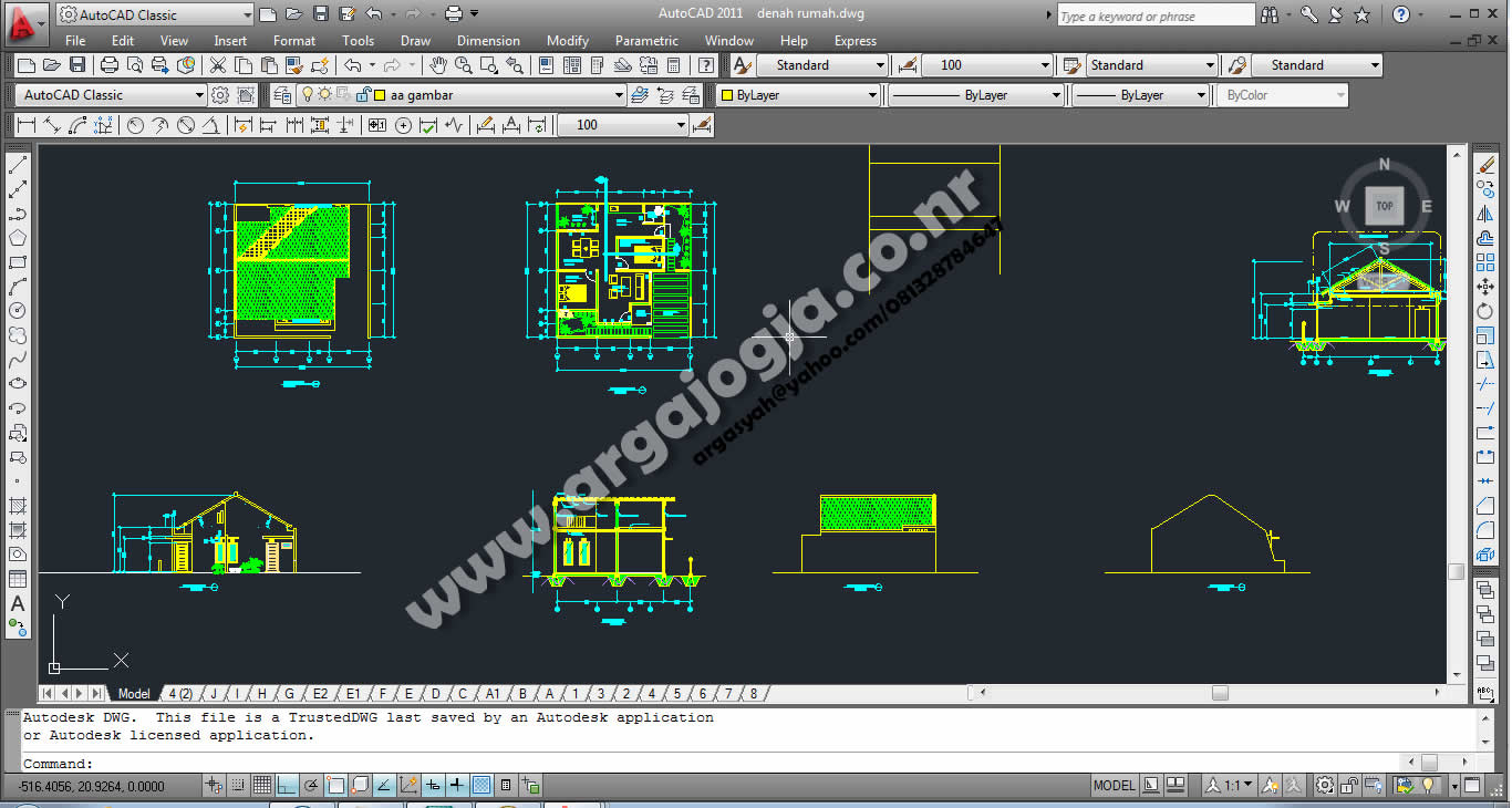 Desain Rumah Modern Minimalis  Arga Jogja Files