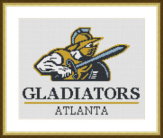 Atlanta Gladiators stitching pattern - Tango Stitch