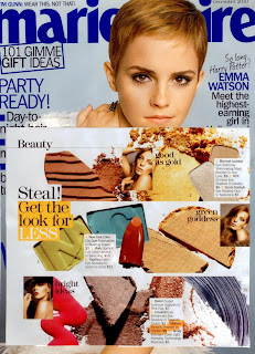 Mehron Makeup in Marie Claire Magazine