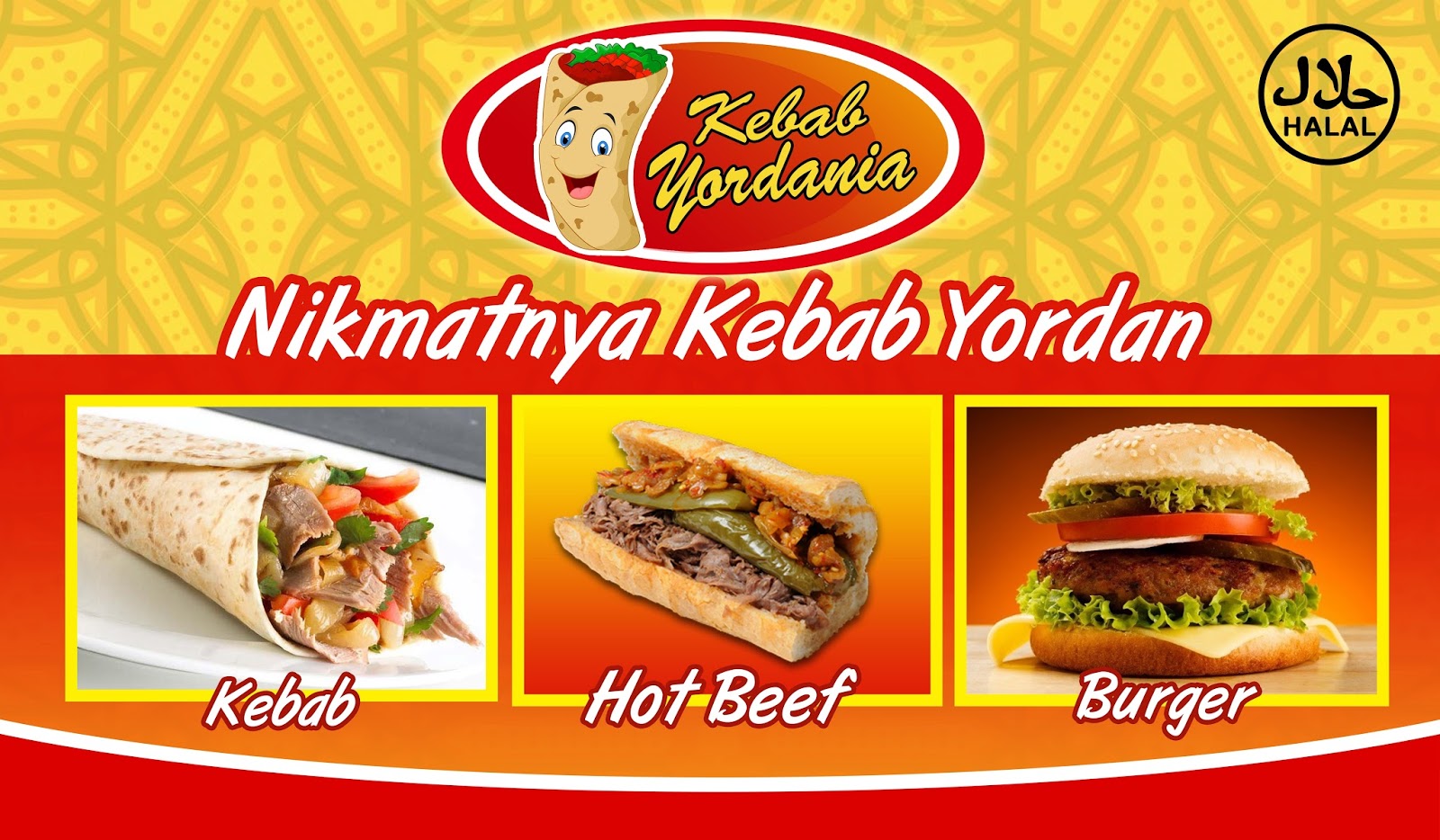 Spanduk Kebab Mini - contoh desain spanduk