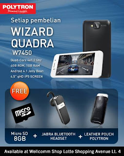 Spesifikasi Dan Harga Polytron Wizard Quadra W7450 Terbaru juli 2013