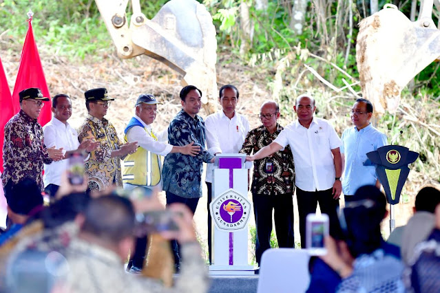 Presiden Jokowi Resmikan Pembangunan Universitas Pertama di Ibu Kota Nusantara 
