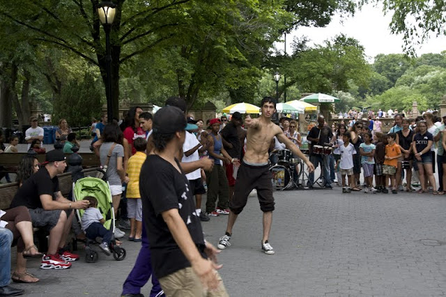 street dancers central park nyc